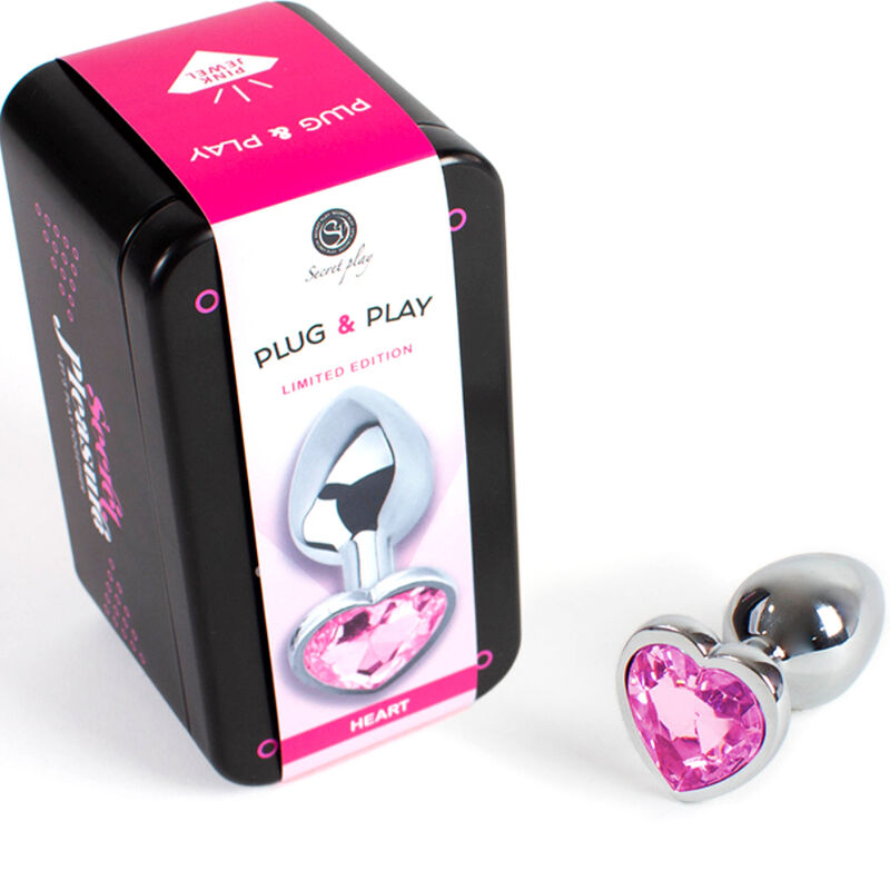 Secretplay Toys-Plug anale in metallo Cuore Fucsia, Taglia Piccola 7 cm 2 Secretplay Toys-Plug anale in metallo Cuore Fucsia, Taglia Piccola 7 cm · Accessori BDSM (imaginea 2)