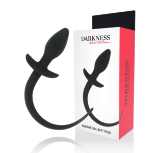 Darkness Anal-Plug anale 28 cm di Silicone Nero