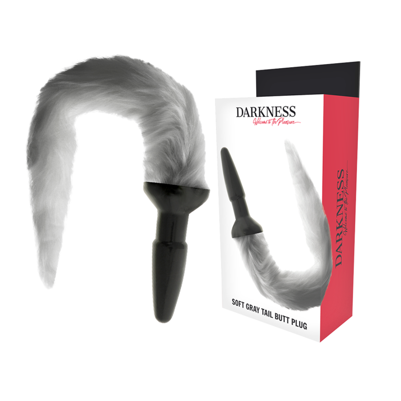 Darkness-Plug anale Silicone con Coda · Accessori BDSM (immagine 5)