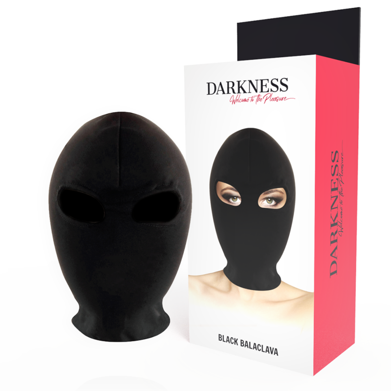 Darkness Bondage-Maschera Sottomissione Nera