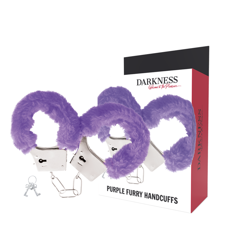 Darkness Bondage-Manette metalliche imbottite