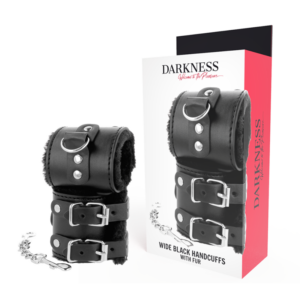 Darkness Bondage-Darkness Polsini regolabili in pelle