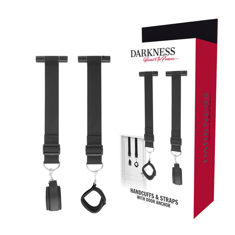 Darkness Bondage-Darkness Manette Bondage per Porta-Metallo