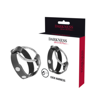 Darkness Bondage-Anello Bdsm per pene e testicoli-metallo · Anelli & Guaine per pene