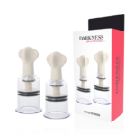 Darkness Sensations-Ventuze Trasparente per Capezzoli · Vibratori
