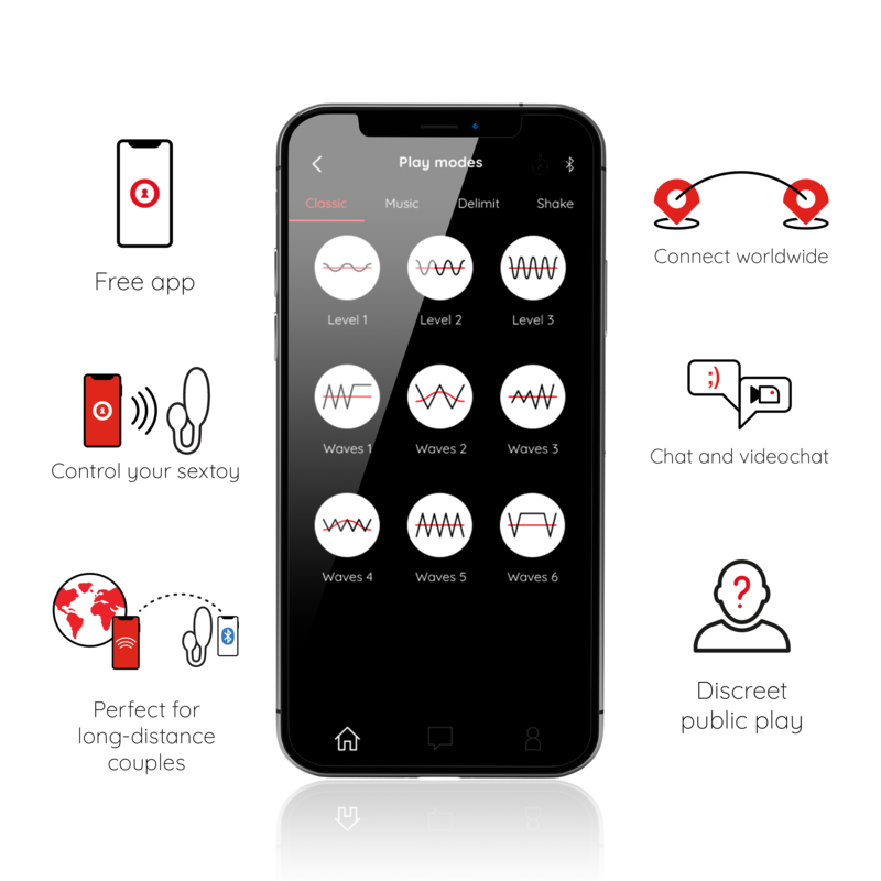 Oninder-Denver Vibratore Tipo Uovo con App Gratuita · Giocattoli per coppie (imaginea 4)