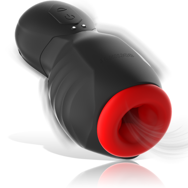 Jamyjob-Astra Orale Estremo Vibrazioni e Suzione-Silicone, 7 velocità · Masturbatori