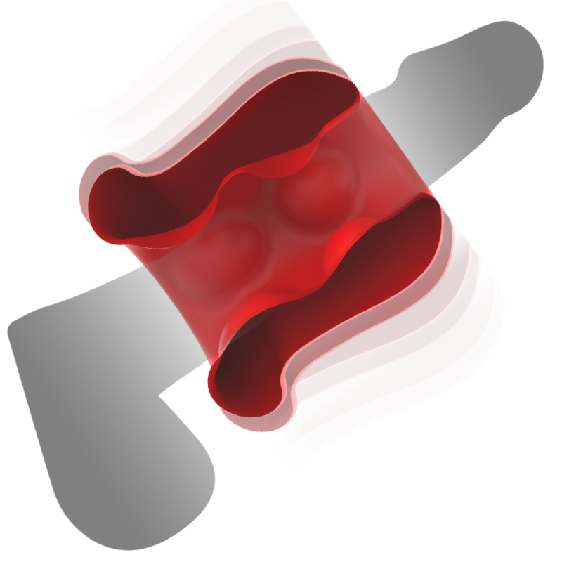 Jamyjob-Astra Orale Estremo Vibrazioni e Suzione-Silicone, 7 velocità · Masturbatori (immagine 4)