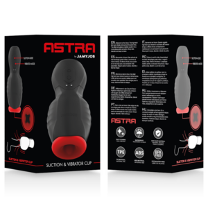 Jamyjob-Astra Orale Estremo Vibrazioni e Suzione-Silicone, 7 velocità · Masturbatori (immagine 5)