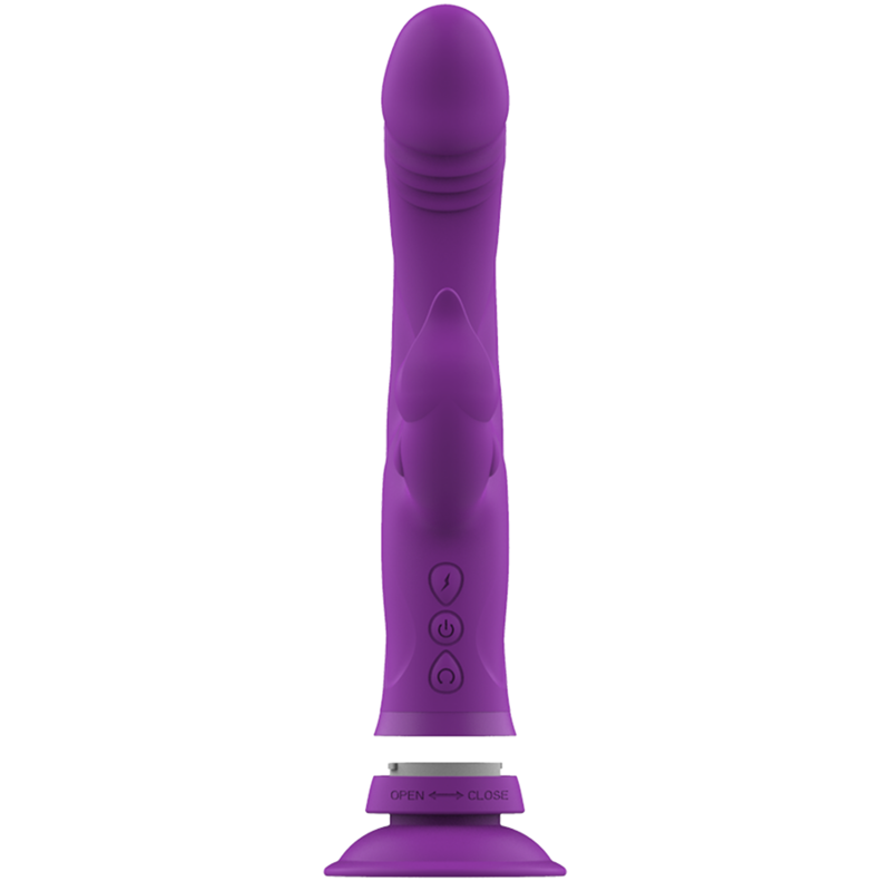 Intense High Tech-Casanova Rabbit Vibratore in Silicone Triplo · Vibratori (immagine 3)