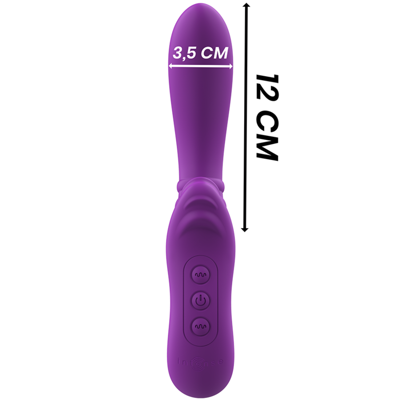 Intense High Tech-Harry Vibratore Flessibile con Lingua Viola-Silicone 2 Intense High Tech-Harry Vibratore Flessibile con Lingua Viola-Silicone · Vibratori (imaginea 2)