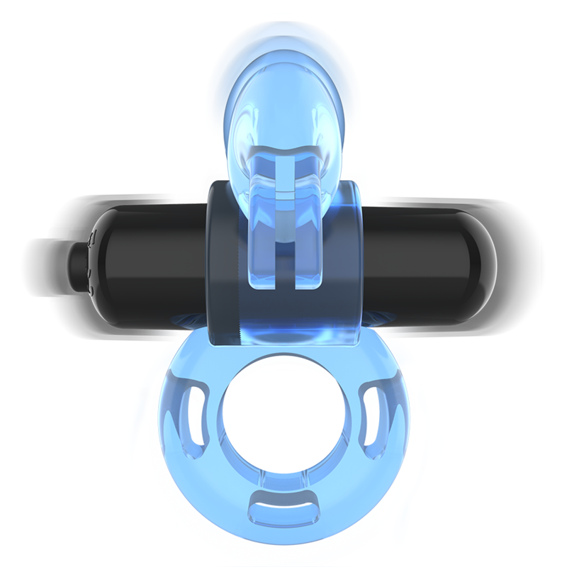 Intense For Him-Fry Anello Vibratore Blu-ABS, impermeabile 3 Intense For Him-Fry Anello Vibratore Blu-ABS, impermeabile · Anelli & Guaine per pene (immagine 3)