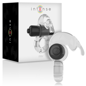 Intense For Him-Fry Anello vibratore coniglio Trasparente-ABS 391 Intense For Him-Fry Anello vibratore coniglio Trasparente-ABS
