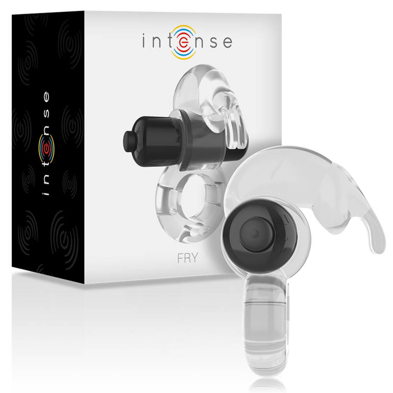 Intense For Him-Fry Anello vibratore coniglio Trasparente-ABS
