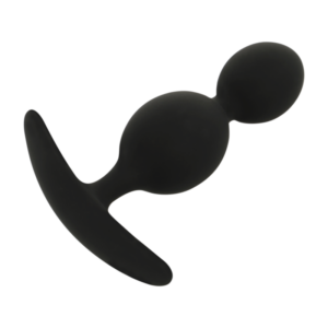 Black&silver-Orson Plug Silicone 2 Ondulazioni Anali 9,5 cm 48 Black&silver-Orson Plug Silicone 2 Ondulazioni Anali 9,5 cm