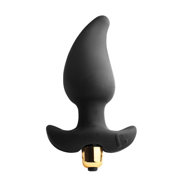 Rocks-Off-Butt Quiver Stimolatore P-point 7 Velocità Nero-Silicone · Giocattoli anali