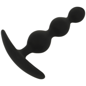 Black&silver-Rupert Catena di Palline anali 10 cm-Silicone, impermeabile 57 Black&silver-Rupert Catena di Palline anali 10 cm-Silicone, impermeabile