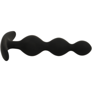 Black&silver-Rupert Catena di Palline anali 10 cm-Silicone, impermeabile — BLACK&SILVER · Giocattoli anali (imaginea 4)