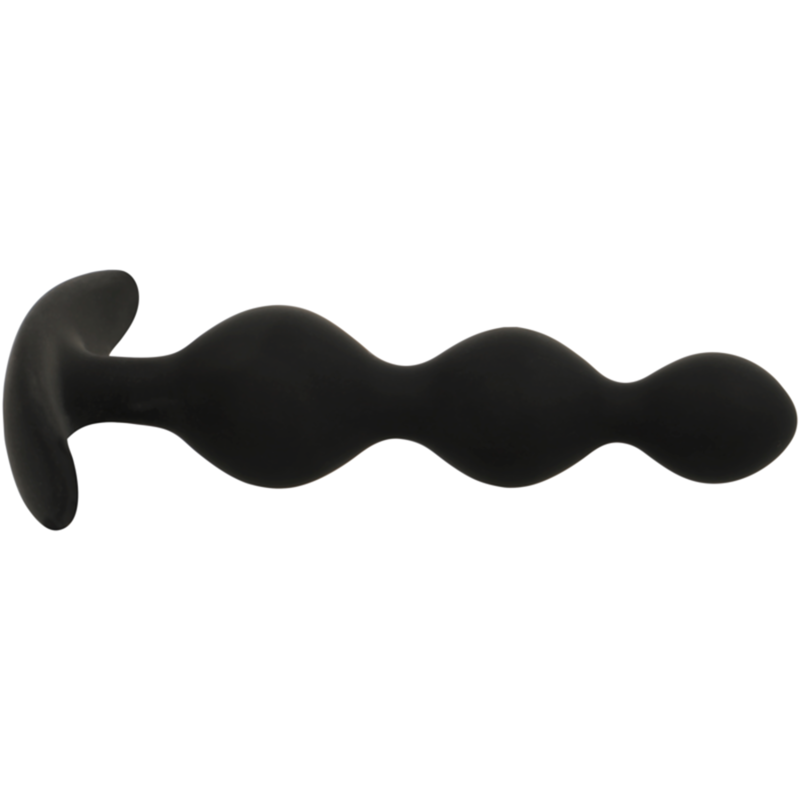 Black&silver-Rupert Catena di Palline anali 10 cm-Silicone, impermeabile — BLACK&SILVER · Giocattoli anali (imaginea 4)
