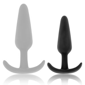Black&silver-Hansel Plug anale Silicone con Manico Piccolo Impermeabile 8 Black&silver-Hansel Plug anale Silicone con Manico Piccolo Impermeabile — BLACK&SILVER · Accessori BDSM (imaginea 3)