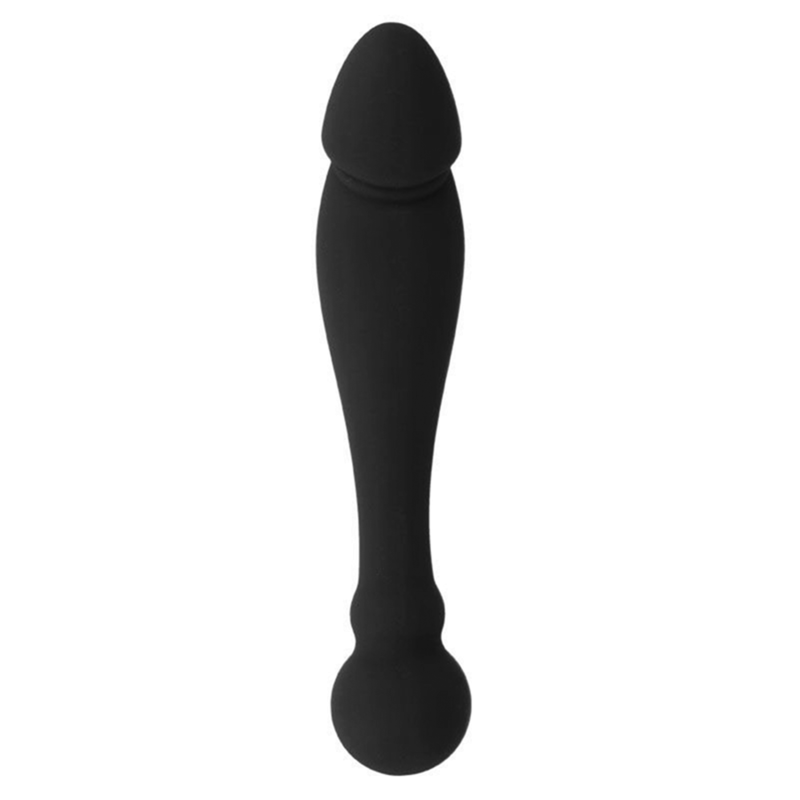 Black&silver-Karl Dildo Stimolatore Punto G 18 cm-Silicone 3 Black&silver-Karl Dildo Stimolatore Punto G 18 cm-Silicone — BLACK&SILVER · Giocattoli anali (imaginea 3)