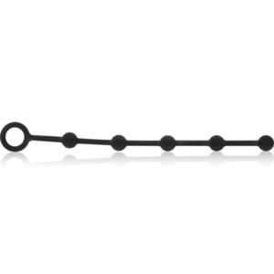Black&silver-Korg Rosario Palline anali per Principianti Silicone — BLACK&SILVER · Giocattoli anali (imaginea 3)