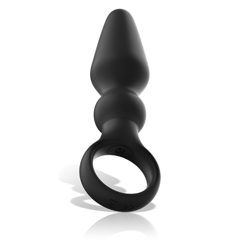 Black&silver-Ozzy Vibrator Plug anale in Silicone 4 Black&silver-Ozzy Vibrator Plug anale in Silicone — BLACK&SILVER · Accessori BDSM (immagine 4)