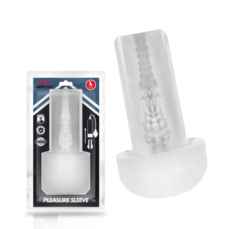 Pump Addicted-Pleasure Sleeve Masturbatore-TPE