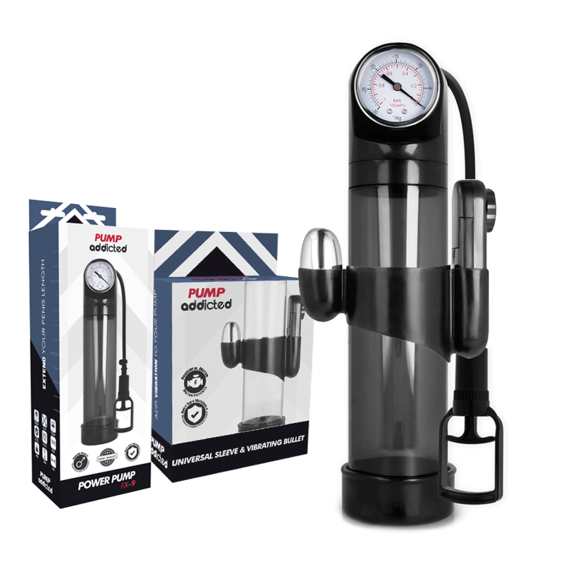 Pump Addicted-RX9 Pompa per Pene Vibrante 10 Pump Addicted-RX9 Pompa per Pene Vibrante · Anelli & Guaine per pene (imaginea 4)