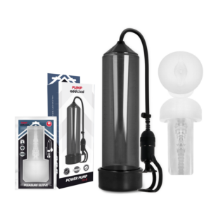 Pump Addicted-RX5 Pompa per Pene con Masturbatore · Anelli & Guaine per pene (immagine 3)