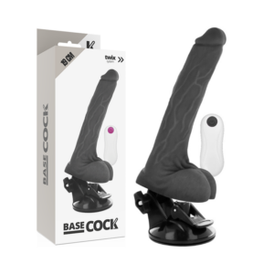 Basecock-Vibratore Realistico con Telecomando 19 x 4 cm · Vibratori