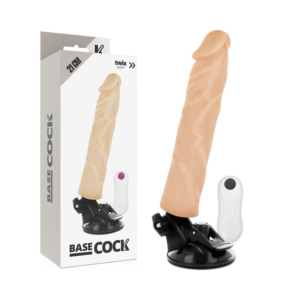 Basecock-Vibratore Realistico con Telecomando 21 cm · Vibratori