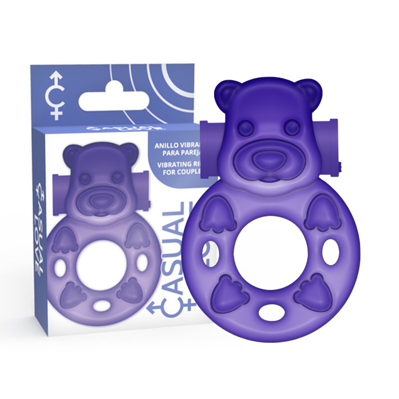 Casual Love-Ring 26 Purple-TPR · Anelli & Guaine per pene (immagine 2)