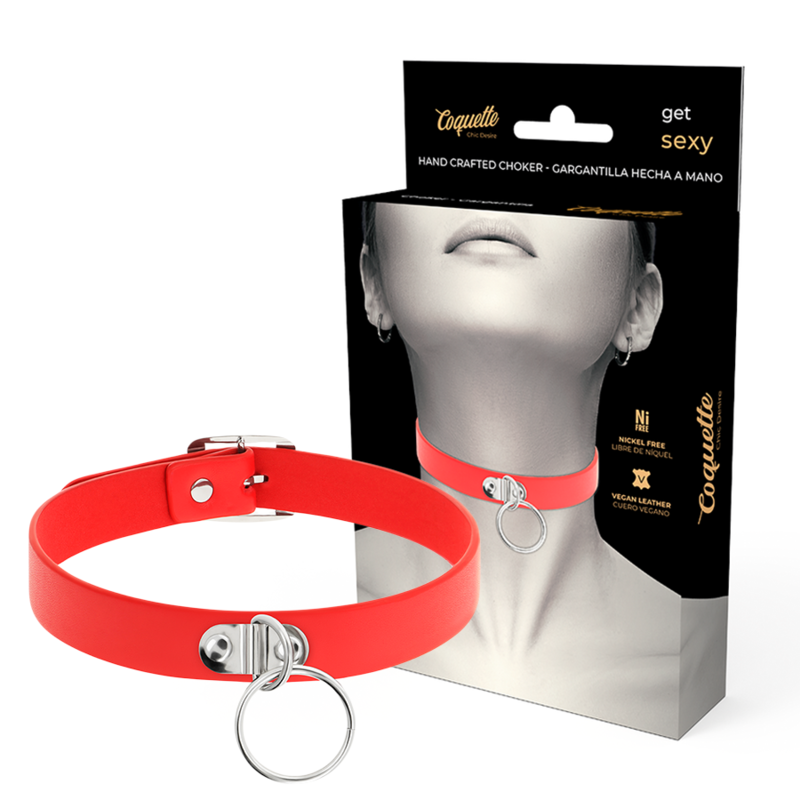 Coquette Accessories-Coquette Chic Desire Collana in pelle 1 Coquette Accessories-Coquette Chic Desire Collana in pelle · Bondage & Manette