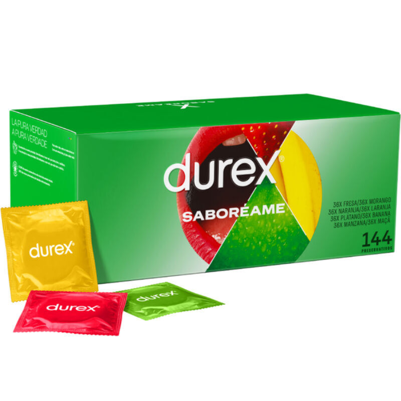 Durex Condoms-Pleasure Fruits 144 Unità-Lattice 2 Durex Condoms-Pleasure Fruits 144 Unità-Lattice · Preservativi (imaginea 2)