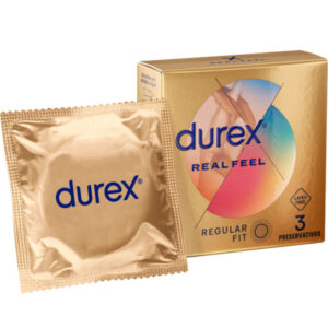 Durex Condoms-Realfeel Preservativo 3 Pezzi