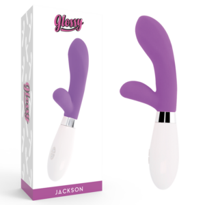 Glossy-Jackson Rabbit Silicone, 10 velocità, Silenzioso · Vibratori