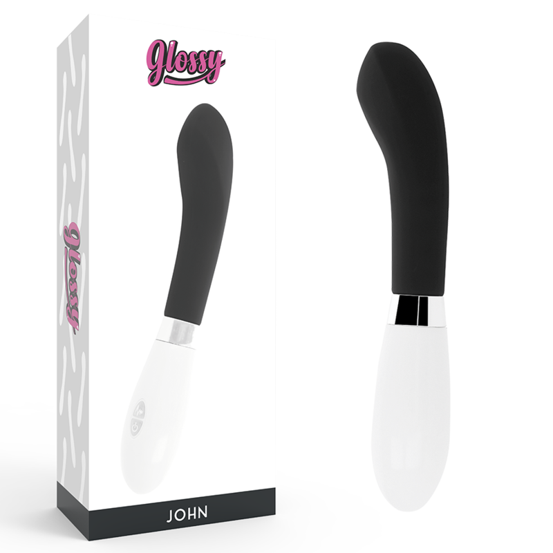 Glossy-John Vibrator Silicone, 10 velocità, impermeabile · Vibratori (imaginea 8)