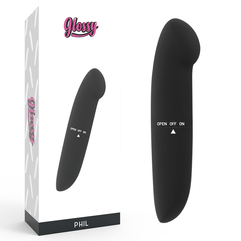 Glossy-Phil Vibrator G-spot in ABS, silenzioso e impermeabile 5 Glossy-Phil Vibrator G-spot in ABS, silenzioso e impermeabile · Vibratori (imaginea 5)