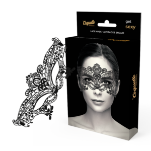 Coquette Accessories-Maschera Pizzo Nera 377 Coquette Accessories-Maschera Pizzo Nera