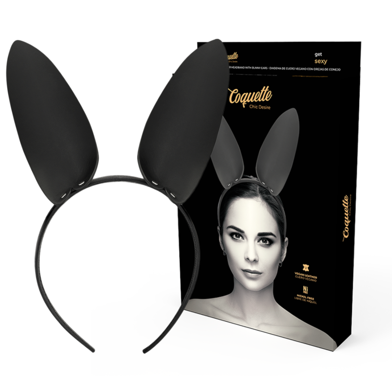 Coquette Accessories-Orecchie di coniglio - Pelle ecologica