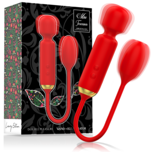 Mia-Toscana Double Pleasure Wand + O Vibratore-Silicone · Vibratori