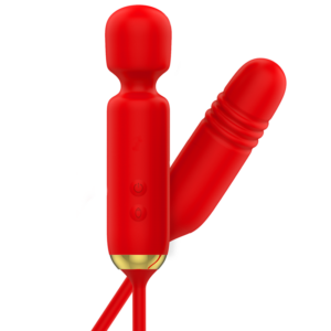 Mia-Toscana Double Pleasure Wand + Up and Down-Silicone · Vibratori (imaginea 2)