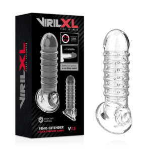 Virilxl-Estensione e guscio per Penis V15 TPE 53 Virilxl-Estensione e guscio per Penis V15 TPE · Anelli & Guaine per pene (imaginea 4)