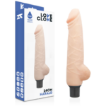 Loveclone-Harald Auto-lubrifiere Vibrator 24 Cm -o- 4 Cm-TPR · Vibratoare