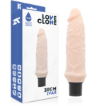 Loveclone-Ivar Vibratore con auto-lubrificazione 20 Cm -o- 3.7 Cm-TPR · Vibratori