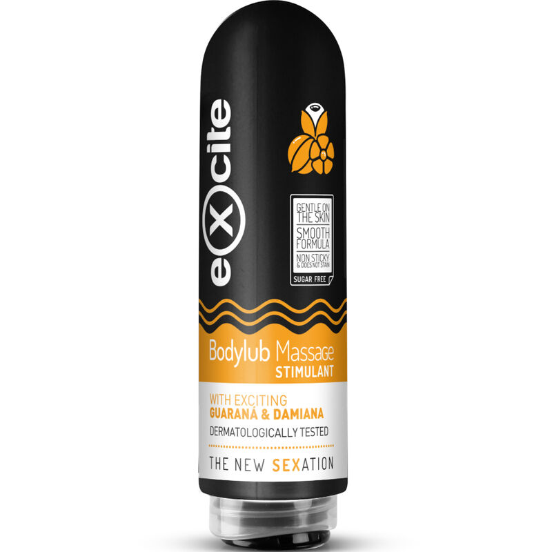 Excite-Gel per Massaggio Stimolante con Guaranà 200 ml