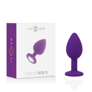 Intense Anal Toys-Shelki S Plug anale Lilla-Silicone, impermeabile · Accessori BDSM (imaginea 2)