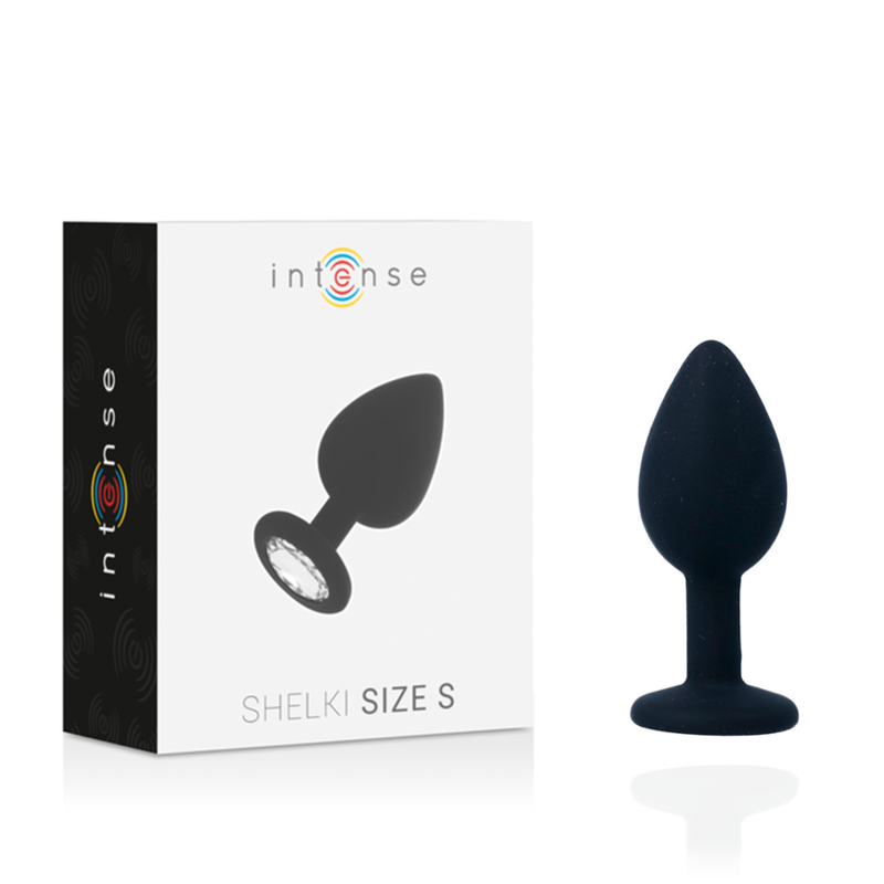 Intense Anal Toys-Shelki S Plug anale Nero-Silicone 2 Intense Anal Toys-Shelki S Plug anale Nero-Silicone · Accessori BDSM (imaginea 2)
