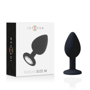 Intense Anal Toys-Shelki M Plug anale Nero-Silicone, impermeabile 9 Intense Anal Toys-Shelki M Plug anale Nero-Silicone, impermeabile · Accessori BDSM (imaginea 4)